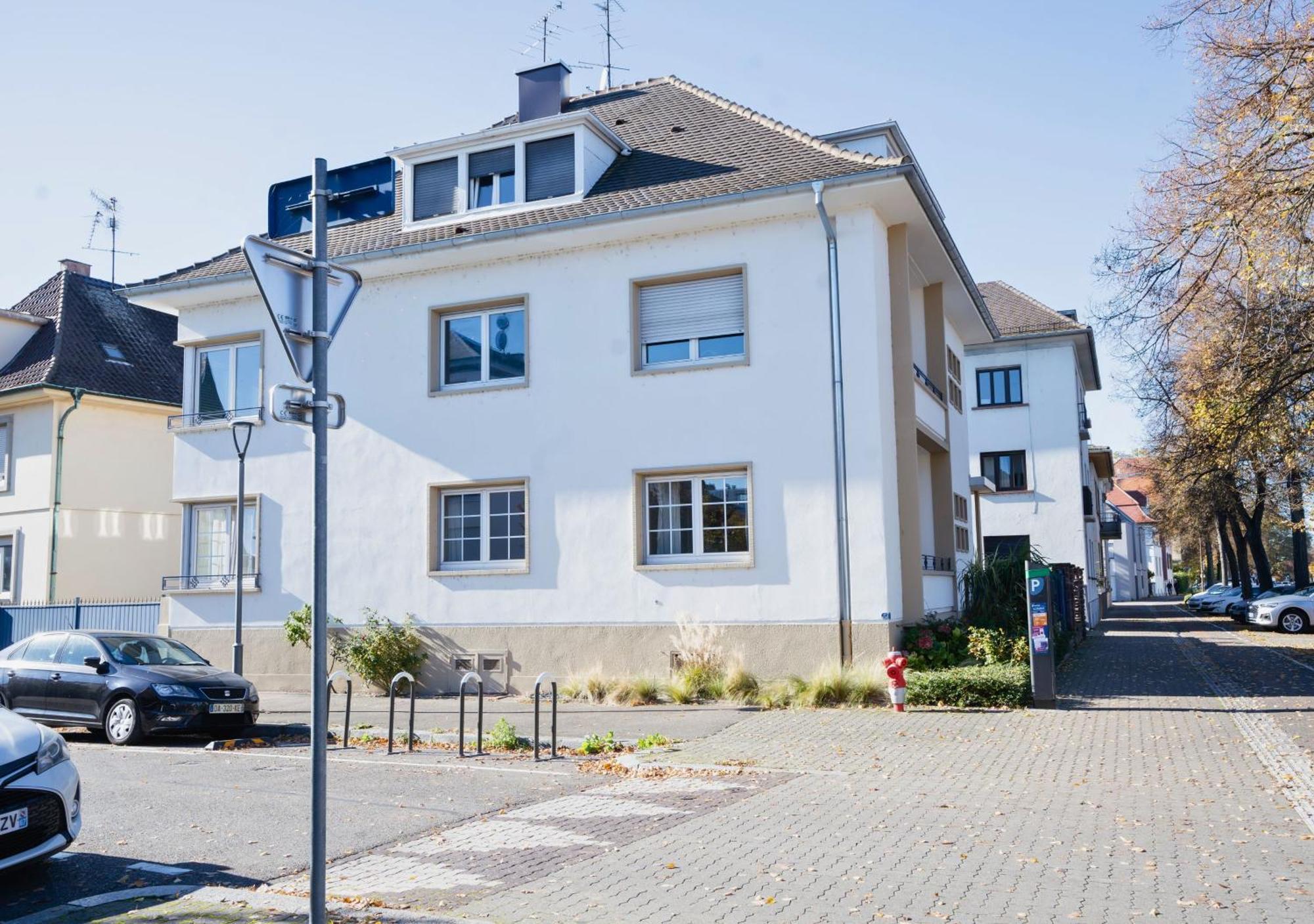 Charmant Appartement Avec Terrasse Dans Villa Strasburgo Esterno foto