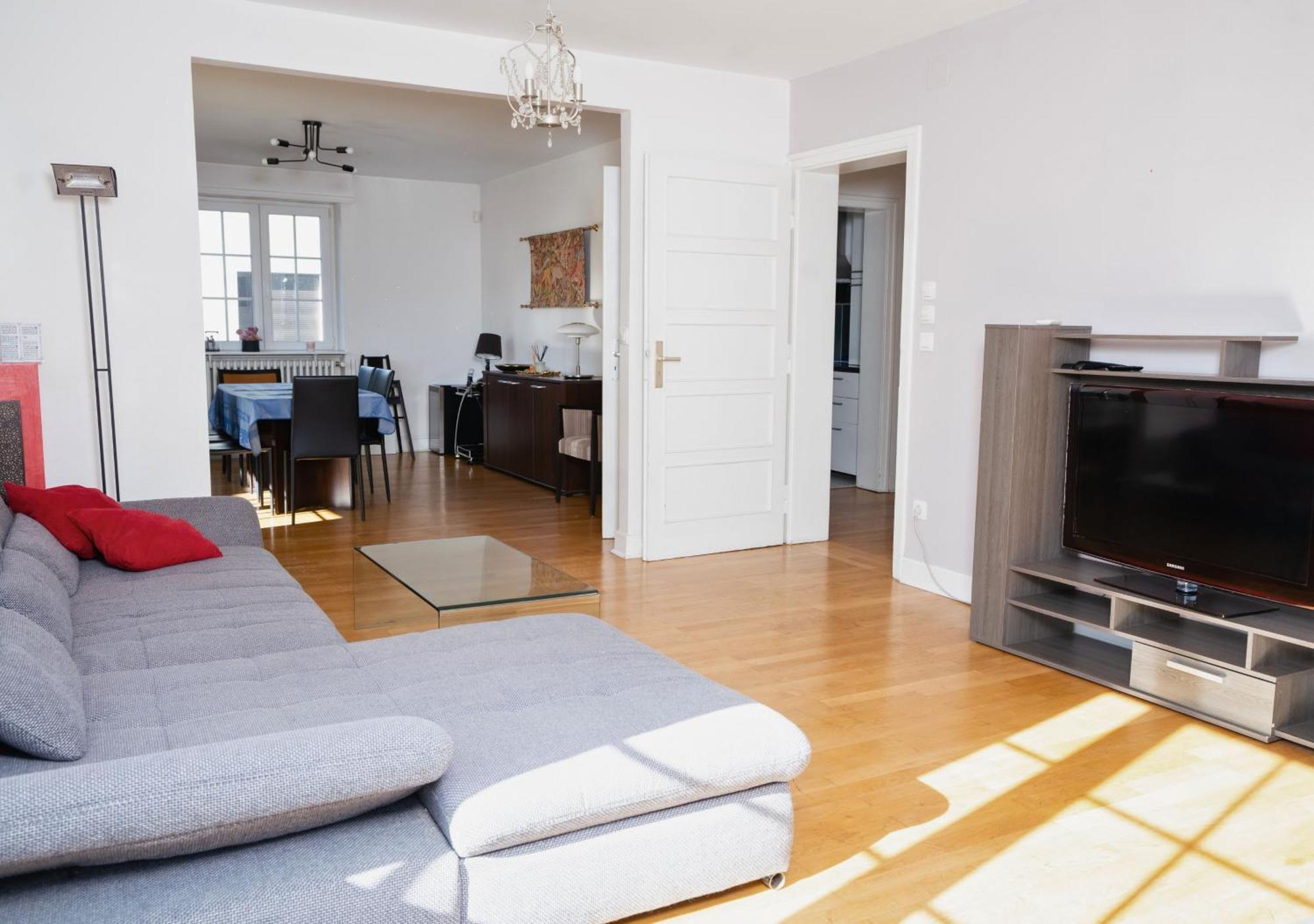 Charmant Appartement Avec Terrasse Dans Villa Strasburgo Esterno foto