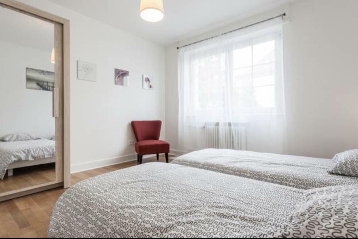 Charmant Appartement Avec Terrasse Dans Villa Strasburgo Esterno foto