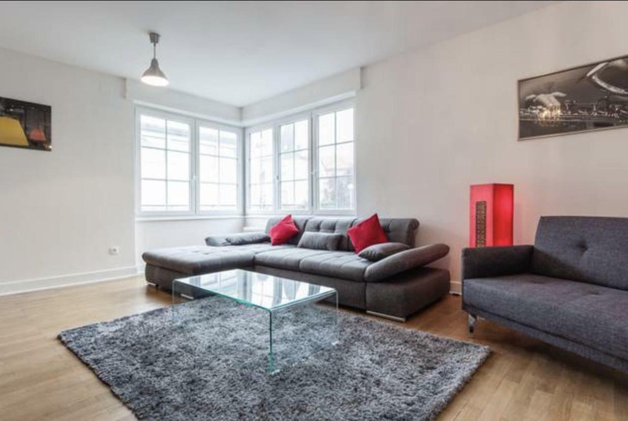 Charmant Appartement Avec Terrasse Dans Villa Strasburgo Esterno foto