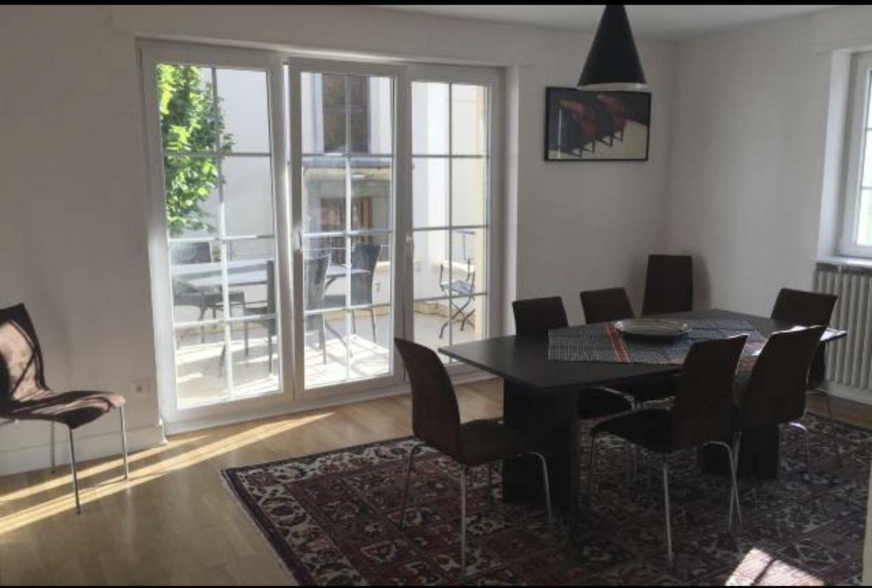 Charmant Appartement Avec Terrasse Dans Villa Strasburgo Esterno foto