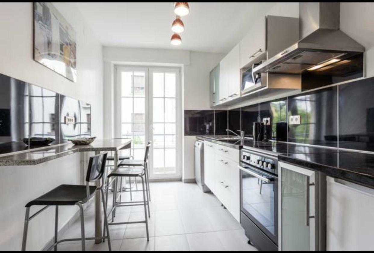 Charmant Appartement Avec Terrasse Dans Villa Strasburgo Esterno foto