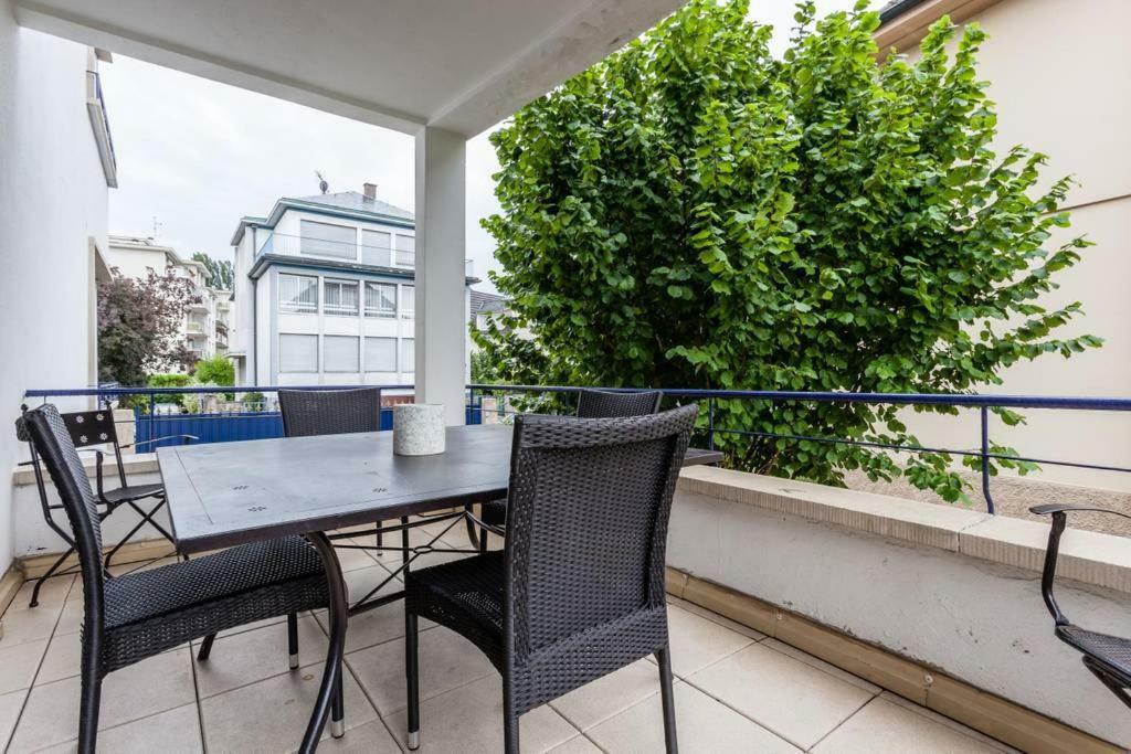 Charmant Appartement Avec Terrasse Dans Villa Strasburgo Esterno foto